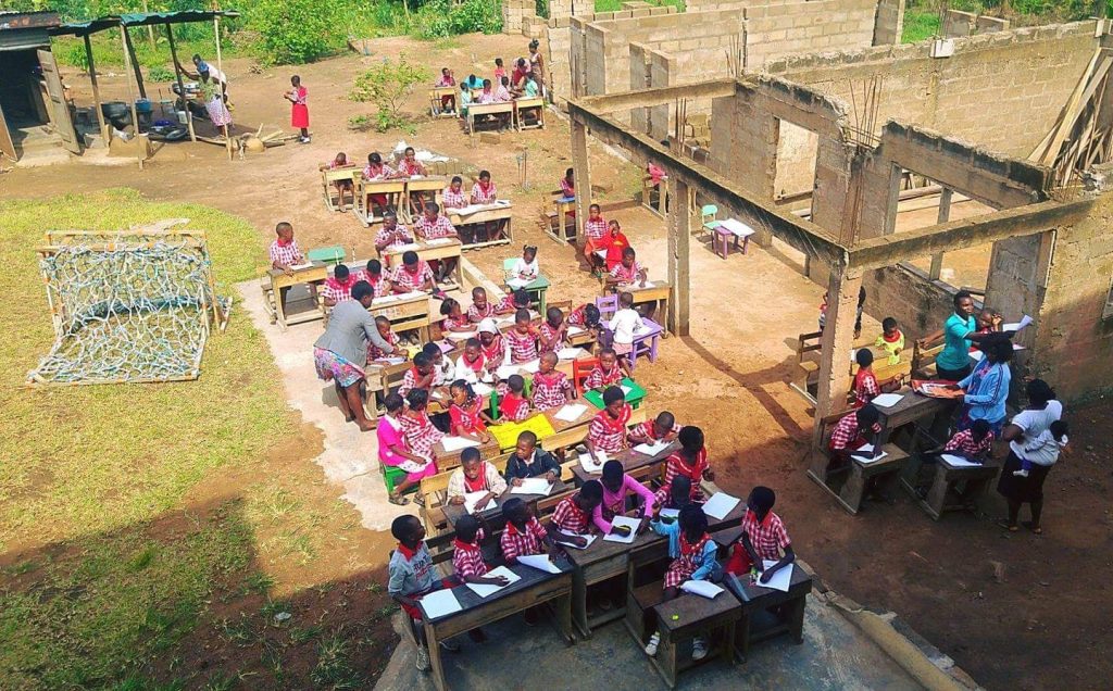 Детската градина в Уганда