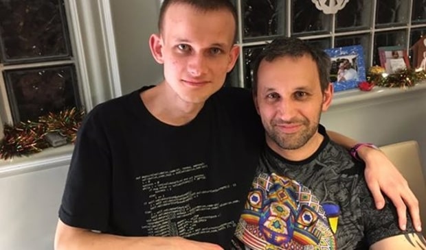 Виталик с баща си Дмитрий
