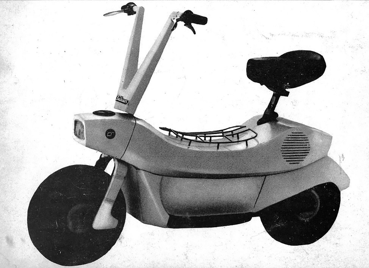 Първият български електрически скутер